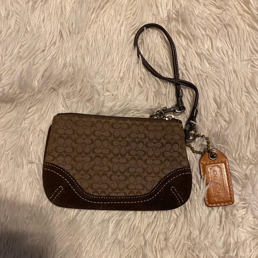 Small Coach Wristlet
